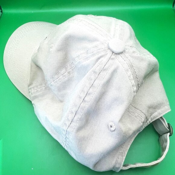 Decky Sprint Car Racing Hat Red Yellow Embroidered Dirt Track Cap Tan Dad Hat - Picture 10 of 11